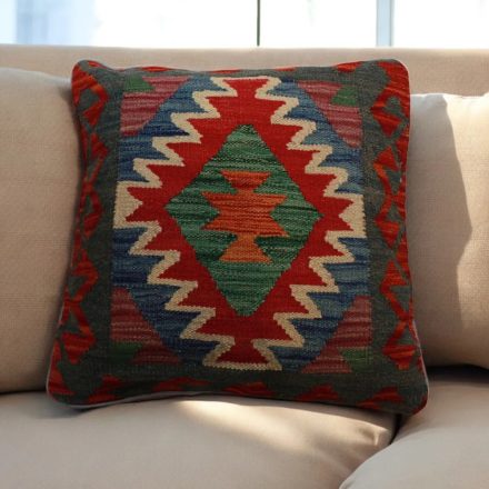 Poduszka Kilim 45x45 ręcznie tkana poszewka na poduszkę