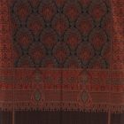 Elegancka chusta 215x105 fioletowo-niebieska cienka damska chusta