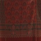 Duży szal bordowy 215x105 duży damski szal na ramiona