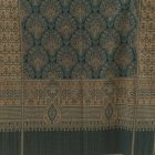 Elegancka chusta 215x105 zielona cienki szal damski męski