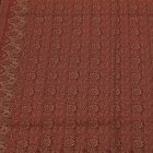 Chusta czerwona 215x105 duży szal damski z bawełny