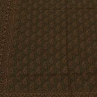 Duży szal ciemnozielony 215x105 duża chusta damska