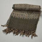 Szal damski Stóla szary 215x105 elegancka chusta damska