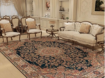 Akrylowy perski dywan do salonu