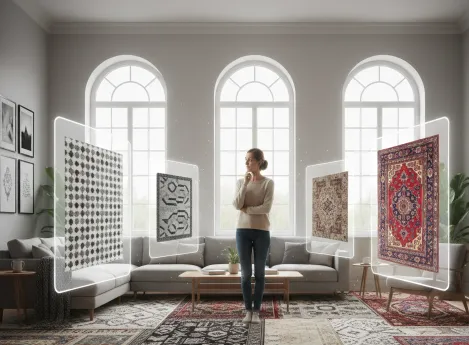 Dywan do salonu w stylu klasycznym lub nowoczesnym