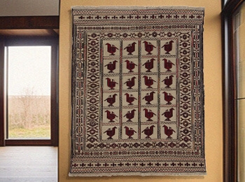 dywan na ścianę Kilim